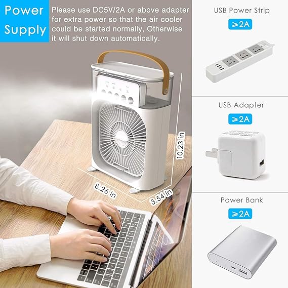 Mini Air Cooling Fan Multifunction Usb New Household Portable